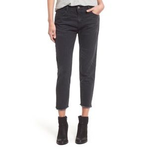 RVCA Dark Rinse Slakker Slim Cropped Ankle Jean